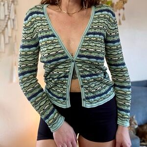 Vintage Sigrid Olsen Missoni Style Cardigan
